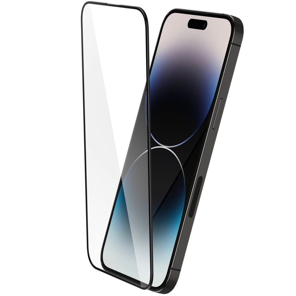 Szkło hartowane Spigen Glas.tr Slim FC 1-Pack Case Friendly dla iPhone 14 Pro